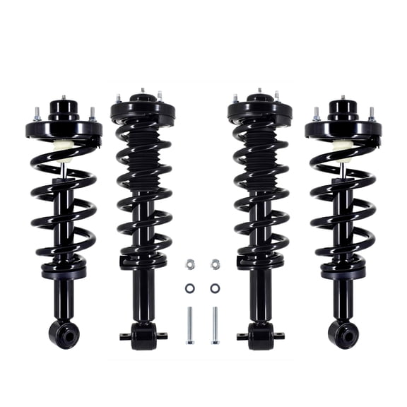 Set 4 Front - Rear Quick Complete strut For 2018 - 2022 Ford Expedition 4WD