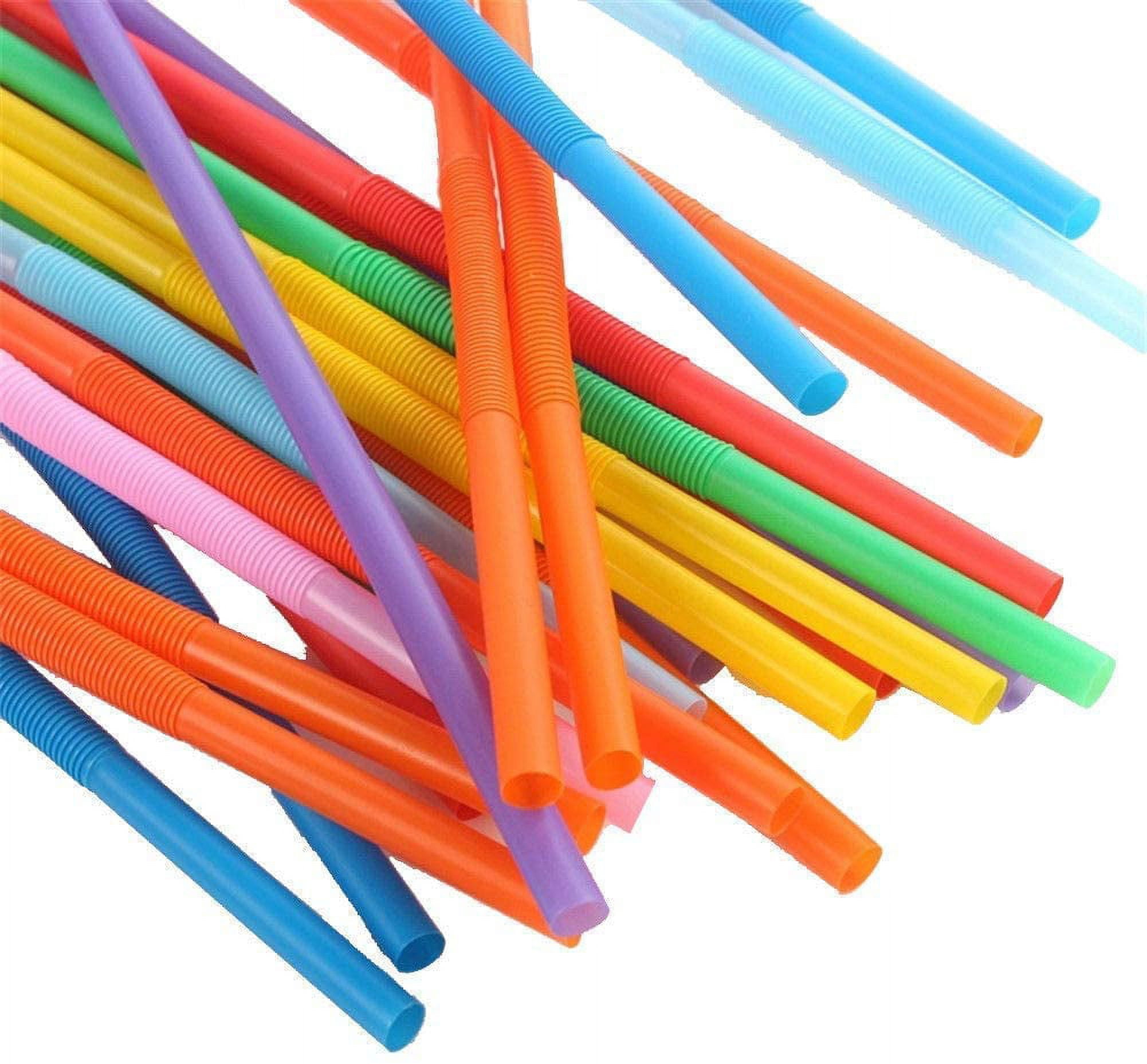 Long Plastic Straws (W91403)