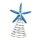 thumbnail image 1 of Mini estrella de mar, decoración náutica para dormitorio, temática de playa, novedad festiva para la copa del árbol. azul, 1 of 9
