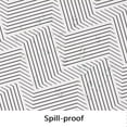 thumbnail image 4 of Oval Tablecloth, Modern Oval Tablecloth, Striped Tablecloth Indoor/Outdoor Waterproof Wrinkle Free Durable Oval Tablecloth for Oval Tables 60 X 120 Inch, 4 of 5