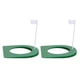 thumbnail image 1 of 2xInterior Golf Libre Putting Practice Cup Training Hole Con Bandera De Plástico, 1 of 9