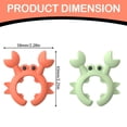 thumbnail image 3 of Spoon And Lid Rest Creative Crab Shaped Silicone Spatula Rack Creative Crab Shaped Spatula Rack Cute Crab Spatula Holder With Non Perforated Fork Spatula Rack Cooking Pot Clip Kitchen Gadgets, 3 of 9