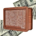 thumbnail image 3 of CNKOO Savings Challenge Box  Save 2000 Money Box  Clearance Wooden 2000 Savings Box 2000 Wooden Money Box  Reusable Wooden Money Box for Cash 2000 for Budgeting &Tracking (Brown), 3 of 6