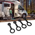 thumbnail image 1 of RV Shower Door Latch Strap, RV  Bathroom Door Latch 4 PCS Easy Using  For Safe Travel, 1 of 8
