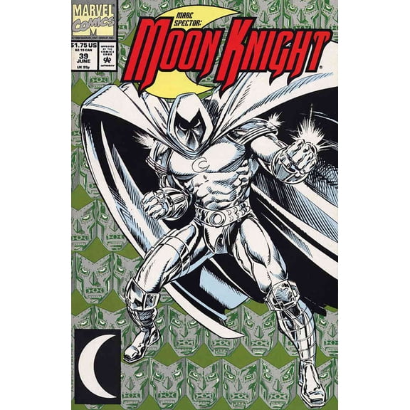 Marc Spector: Moon Knight #39 VF ; Marvel Comic Book