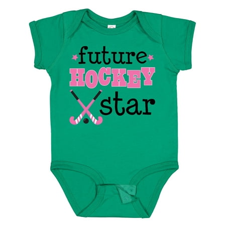 

Inktastic Future Field Hockey Star Gift Baby Girl Bodysuit