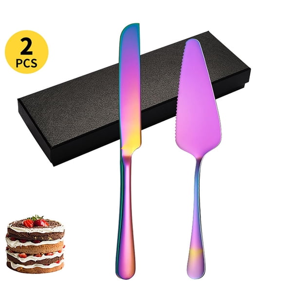 Juego de cubiertos de 2 piezas de acero inoxidable, juego de cuchillos y cucharas, juego de cubiertos con bordes pulidos.