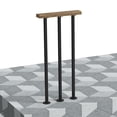 thumbnail image 7 of OYEAL Black Deck Railing Kit, Outdoor  Balcony Rail Kit with Balusters, Heavy-Duty Guard Fence for Porch, Patio, Garden, 7 of 7