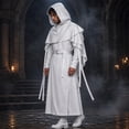 thumbnail image 5 of Adult Halloween Priest Robe Costume, Medieval Monk Inspired Cosplay Outfit For Costume Parties, Stage Performances, Theater Events, Photo Sessions, Role Play, Festivals And Themed Dress Up, 5 of 7