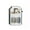 Silver, variant on YIKA Mecha Metal Rocker Lighter Transparent Tank Kerosene Lighter Metal Portable Lighter Windproof Lighter Gold