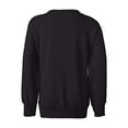 thumbnail image 3 of Hanes ComfortBlend EcoSmart Boy`s Crewneck Sweatshirt, M, Black, 3 of 3
