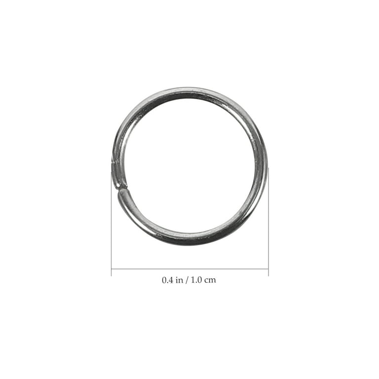 1Box 5 Colors Metal Jewelry Making Kit Chain Split Jump Ring