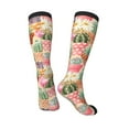 thumbnail image 4 of Balery Succulent And Cactus Fun Novelty Socks Men'S Women'S Crew Socks Funny Crazy Novelty Socks Quirky And Cool Socks, 4 of 9