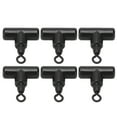 thumbnail image 4 of 3 Way Rolling Swivel, High Strength 15PCS Durable Corrosion Resistance T Shape 3 Way Swivel  For Freshwater, 4 of 8