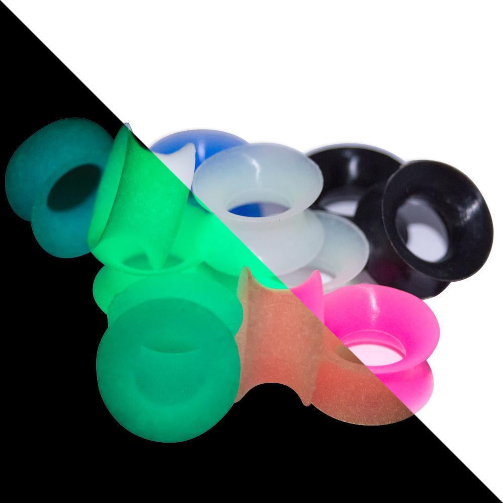 5 Pairs Silicone Meat Tunnel Ear Plugs Christmas Gift, 