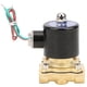 thumbnail image 2 of Válvula, válvula de presión de agua solenoide de latón G1/2 pulgadas Válvula de acción directa normalmente cerrada Aspecto llamativo Jadeshay A, 2 of 8