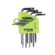 Torx Angled Wrenches, 8 Pieces Torx Allen Wrench Kit, Star Screwdriver T5 T6 T7 T8 T9 T10 T15 T20, -Wrench Sets Hand Tools Torx Hex WrenchesKoleZ