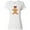 AA-White, variant on Inktastic Cute Gingerbread Girl with Red Plaid Bow Women's T-Shirt