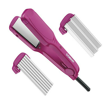Conair 3-in-1 Straight Waves Flat Iron (Best Flat Iron For Beachy Waves)