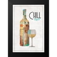 thumbnail image 2 of JMB Designs 13x18 Black Modern Framed Museum Art Print Titled - Chill Out, 2 of 5