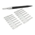 thumbnail image 3 of lionlar 14 Pcs Outils de Fabrication de Modèles de Loisirs Ouvre-Trous pour Réparation avec Poignée, 3 of 9