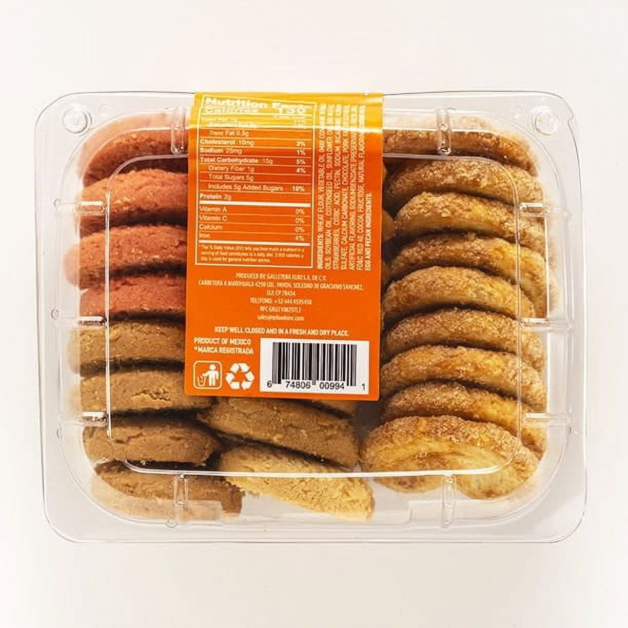RP Foods Mini Surtido 10 oz. Cookie Assortment