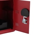 thumbnail image 3 of M Buder Mini Caja Fuerte Forma de Diccionario Rojo Hucha de Metal con Cerradura y Llave Alcancía Oculta para Guardar Monedas Joyas y Objetos de Valor, 3 of 9