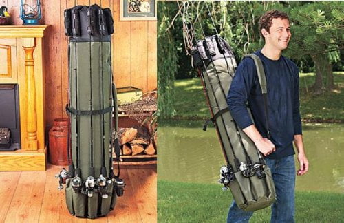 fishing rod case walmart