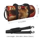 thumbnail image 2 of Easygdp White And Red Daisy Cow Bolsa de Viaje, Bolsa de Mano, Bolsa de Gimnasio, Bolsa de Equipaje para Viaje, 2 of 6