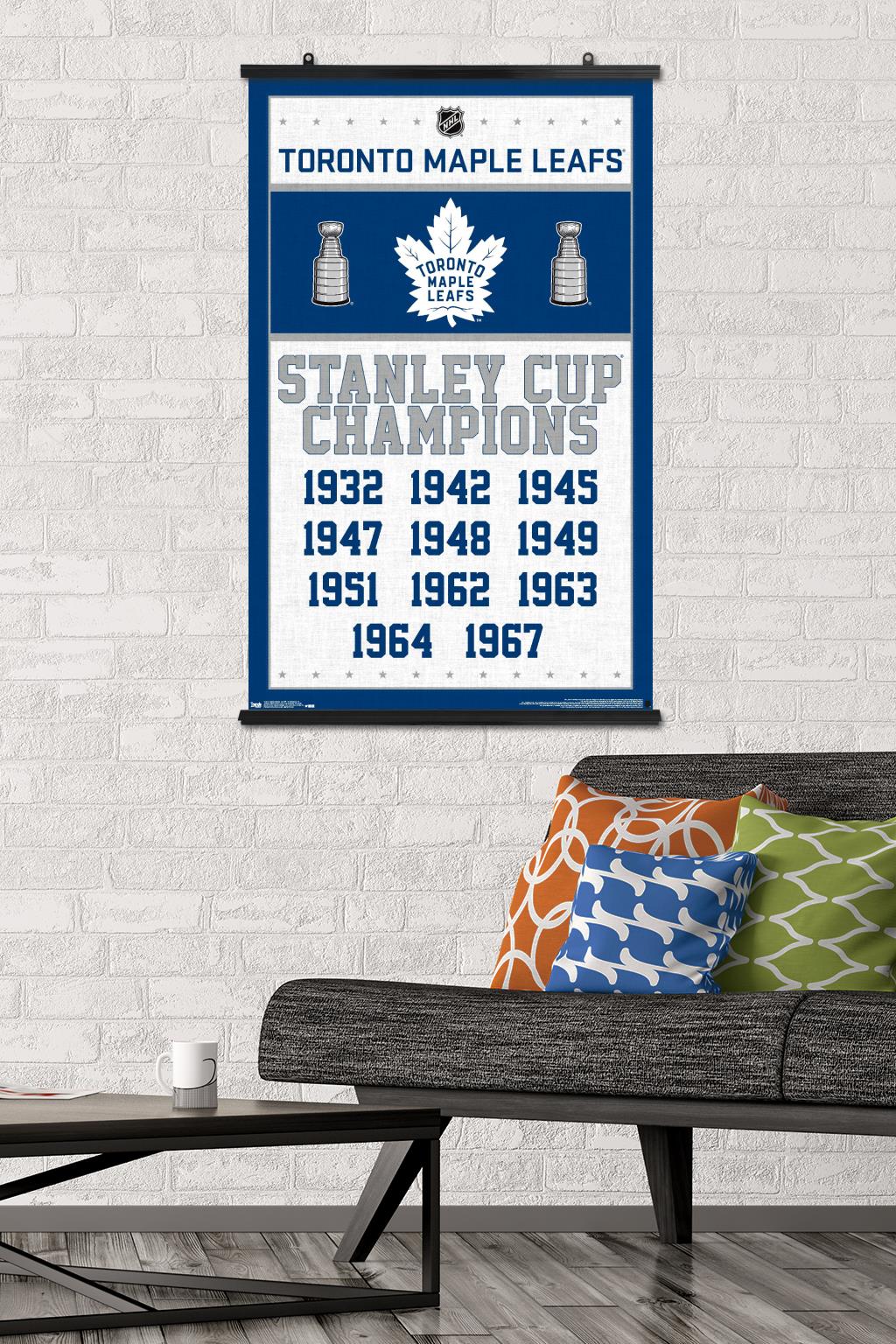 NHL Toronto Maple Leafs - Champions 16 Wall Poster, 22.375" x 34"