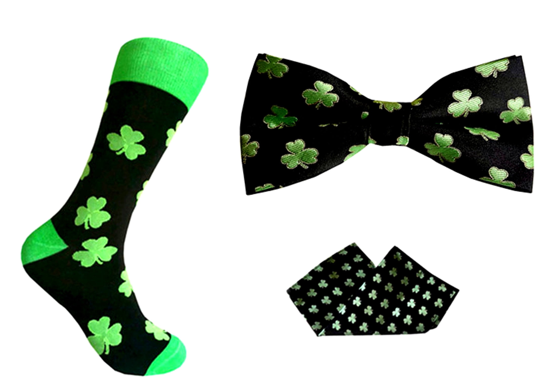 bow tie and matching socks