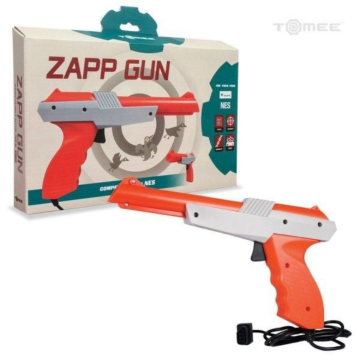Nintendo NES Zapper Light Gun - Orange, Refurbished, Classic Duck