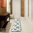 thumbnail image 6 of Kitchen Rugs and Mats Non-Skid Washable Runner Rugs Snowman Long 72x24 inch for Floor Cushioned Hallway Entryway Indoor 2x6, 6 of 7