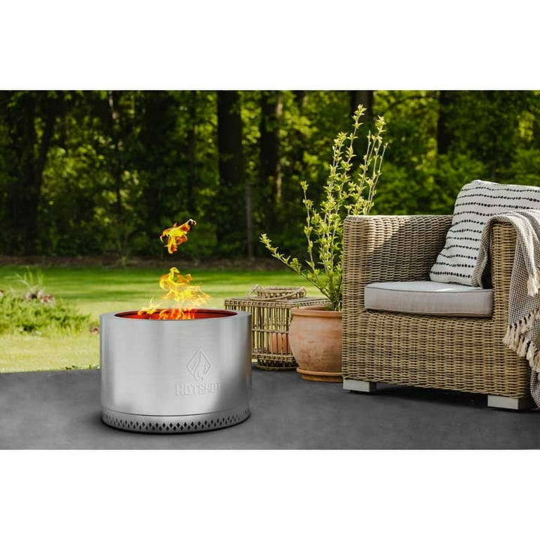 DGL DGL52359 25 in. Hotshot Homestead Wood Burning Fire Pit