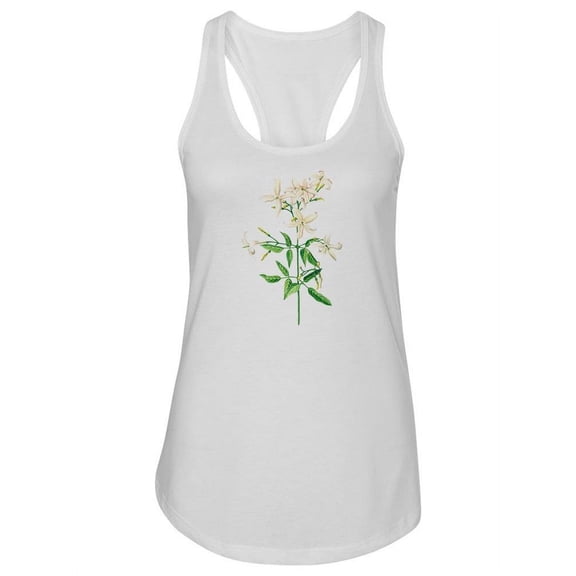 Jasmine Blossom Racerback Tank Women -Image by Shutterstock, Female Small