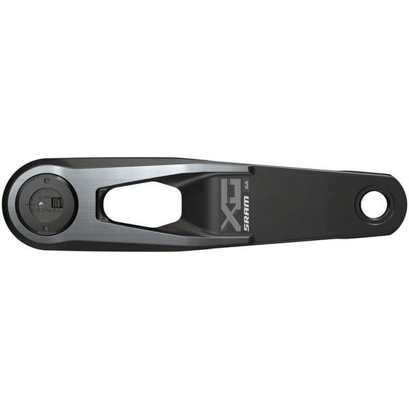 SRAM X0 Eagle T-Type AXS Wide Left Crank Arm with Power Meter Spindle - 165mm, 12-Speed, DUB Spindle Interface, Black,
