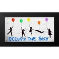 thumbnail image 2 of Masterfunk collective 24x14 Black Modern Framed Museum Art Print Titled - Occupy the Sky, 2 of 5