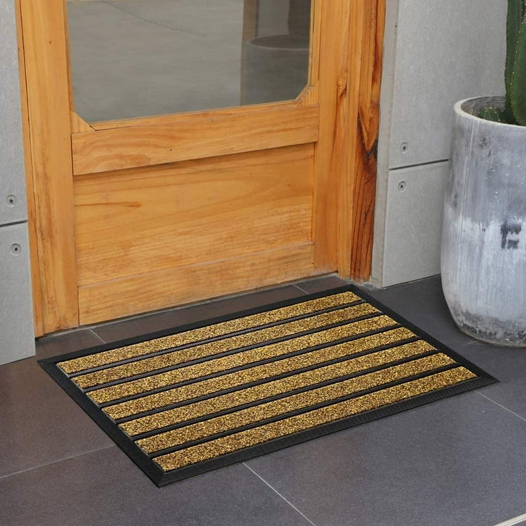 Amagabeli 2 Pack Outside Doormat for Front Door 18x 30 Outdoor Mats