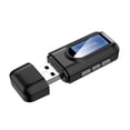 thumbnail image 1 of Sidaley Adaptador de audio USB Salida de sonido estable profesional Receptor de señal de alta Transmisor Conector Convertidor de Electrónica negro, 1 of 6