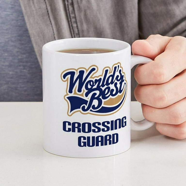 CafePress Crossing Guard Gift Mug – 11 Oz Ceramic Coffee Mug, Dishwasher & Microwave Safe, Printed In USA