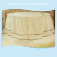 thumbnail image 3 of QualitChoice Round Dome Mesh Lace Net Bed Canopy Bedding Netting Curtain XL White, 3 of 6
