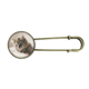 thumbnail image 1 of Animal kitty gato gris fotografía EsES Broche De Broche De Metal Antiguo Unbranded M, 1 of 3