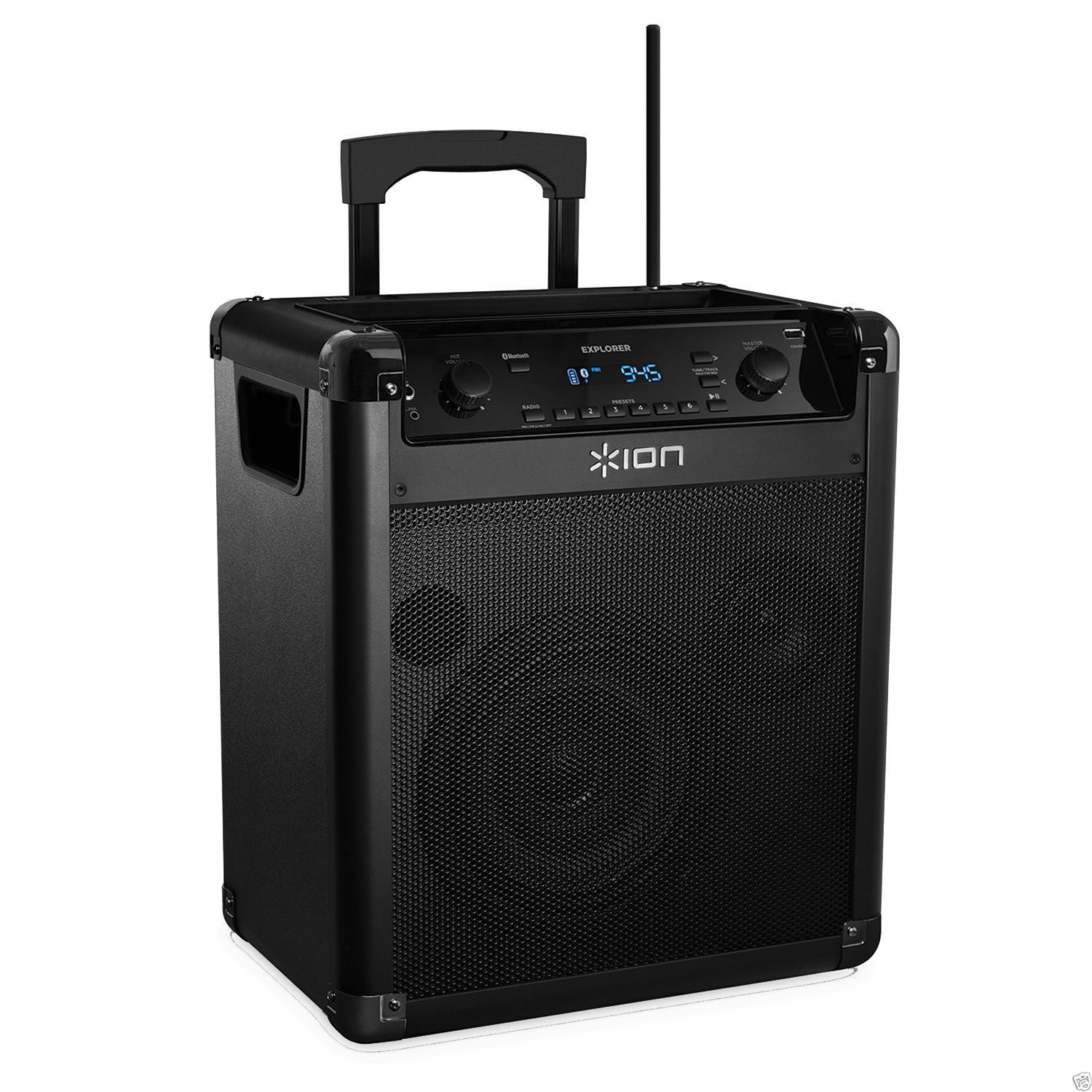 ION ポータブルスピーカーEXPLORER IPA76S Restored Ion IPA76S Block Rocker Explorer Sound System w