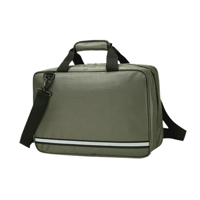 Tachiuwa First Aid Bag Empty First Aid Resistant Portable Handbag First Responder Bag for Green