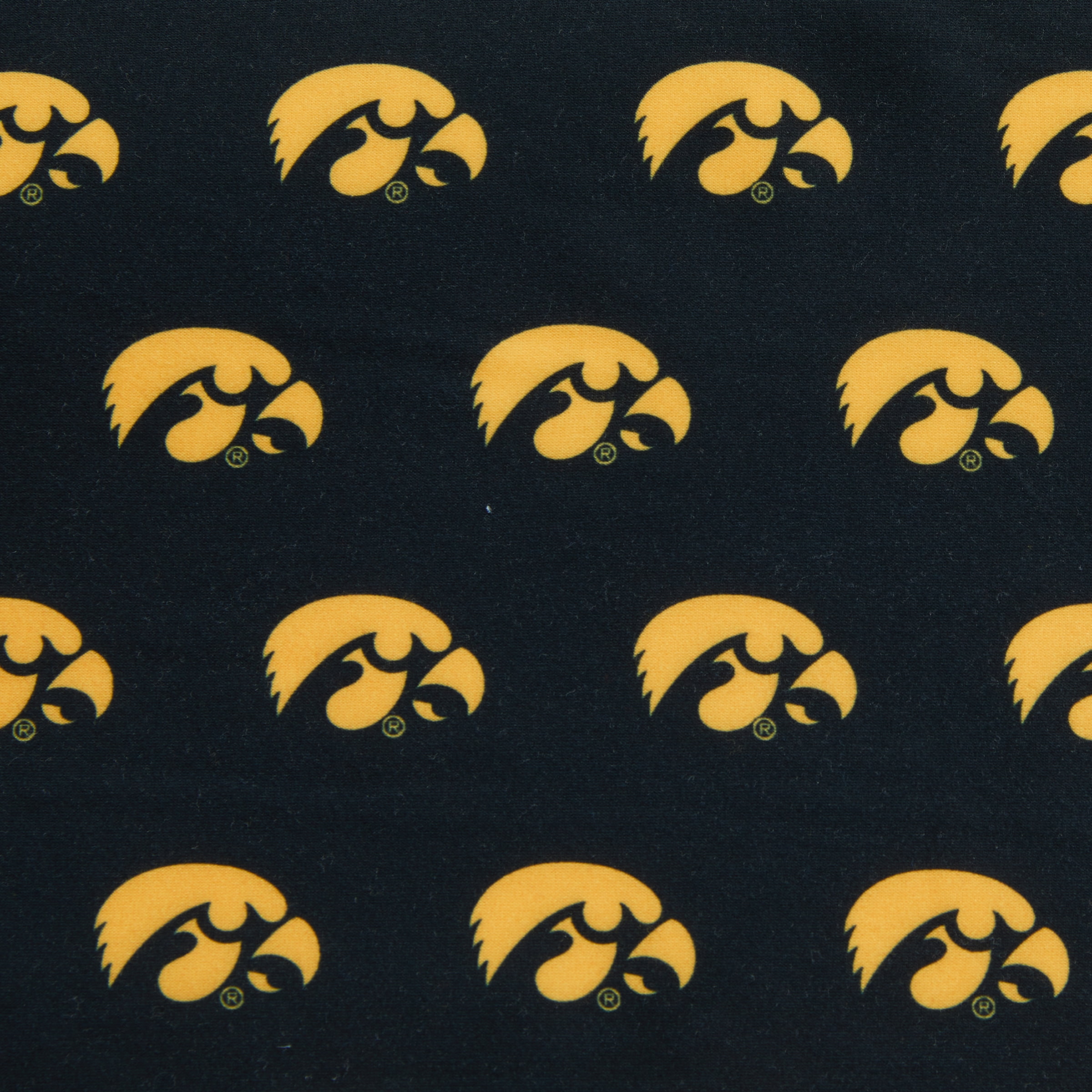 NCAA Mens Iowa Hawkeyes All Over Print Pajama Pants