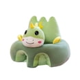 thumbnail image 6 of Sioweci Baby Sofa Chair Cartoon Animals Baby Seat with Leg Holes Handles Non-Slip Bottom Sofa Chair with Back Support for Infants Sitting Up Elephant Size B, 6 of 13