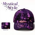 thumbnail image 2 of Halloween Print Baseball Cap Adjustable Snapback for Men Women Curved Brim Classic Casual Daily Hat, 2 of 6