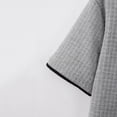 thumbnail image 6 of Aursykel Men's T Shirts Quarter Zip Casual Comfortable Tops with Pockets Mock Neck Short Sleeve Shirt for Men, 6 of 7