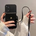 thumbnail image 3 of Note11s Crossbody Card Slot Bag Holder Case On For Xiaomi Redmi Note 11 8 9 10 7 Pro 11s 10s 9s 11pro 4g 5g Cord Silicone Cover, 3 of 4