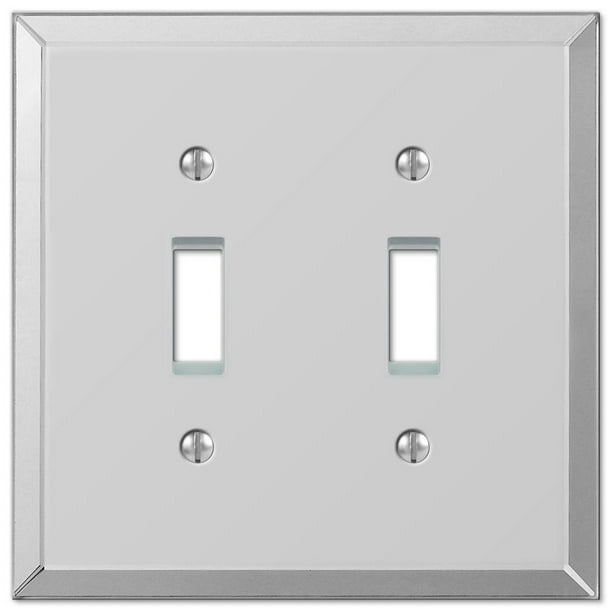Hampton Bay Mirror 2 Toggle Wall Plate 66tthb New Com Hampton Bay Mirror 2 Toggle Wall Plate, Hampton Bay Mirrored Wall Plates